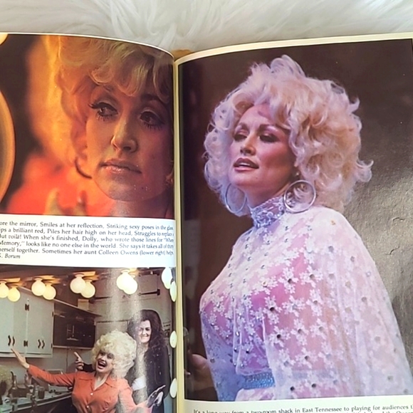 Vintage 1970s 70s Dolly Parton Life Story Memoir Hardback Book Country Music - Picture 14 of 15